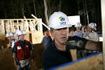 President Bush, First Lady Participate In Hurricane-related Volunteer Opportunity