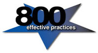 We offer over 800 effective practices.