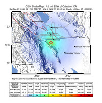 Image of current SC ShakeMap