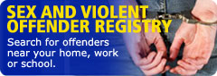 Sex and Violent Offender Registry