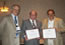 David McCullough (center) receives ACRA industry award at ceremony in September