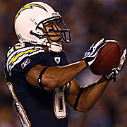 The Chargers need the big Vincent Jackson on Sunday. (Getty Images)