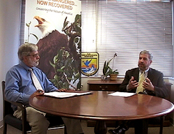 Director H. Dale Hall shared his thoughts regarding wildlife conservation science and evolving strategies. Credit: USFWS