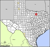 Map of Declared Counties for Disaster 1697