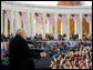 Vice President Dick Cheney delivers remarks Tuesday, Nov. 11, 2008, during the 55th Annual National Veterans Day Observance at Arlington National Cemetery in Arlington, Va. White House photo by David Bohrer