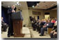 President Bush Speaks to Hispanic Chamber of Commerce.