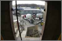 Arlington, VA, March 7, 2002 -- A view outside a reconstructed window at the Pentagon. Photo by Jocelyn Augustino/ FEMA News Photo