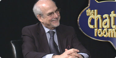 chat room with NEH Chairman Bruce
Cole