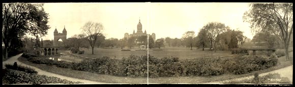 park and capitol building, hartford