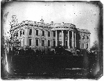 White House, Washington, D.C., showing south side, probably taken in winter