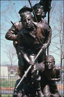 [Cover photo] Monument in Gettysburg