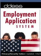 Apply now in the Employment Application System