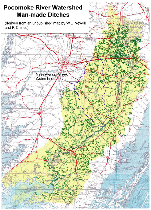 Pocomoke Channel Map