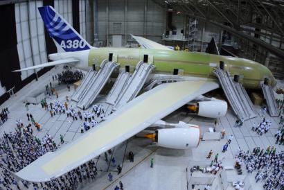 Airbus evacuation test