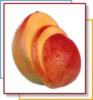 Photo of a sliced mango