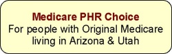 Medicare PHR Choice Button