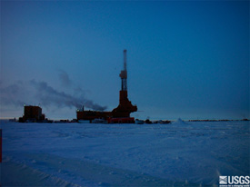 Photo of the Mount Elbert drilling expedition.