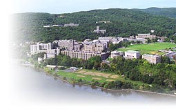 Aerial photo of West Point