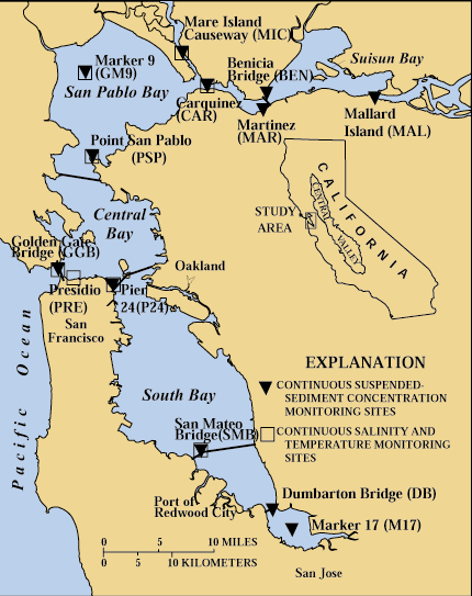 Map of SF Bay