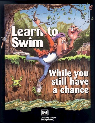 Corps illustration - Learn to Swim, While you still have the chance