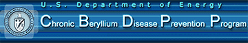 Department of Energy Chronic Beryllium Disease Prevention Program Logo