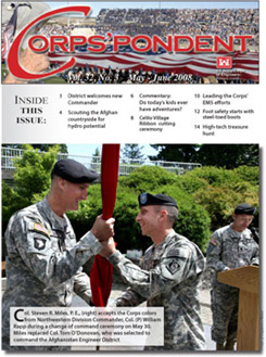 May-June 2008 Corps'pondent Cover