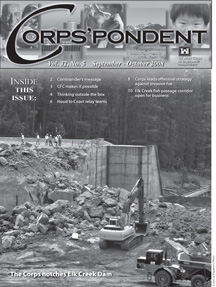 September-October 2008 Corps'pondent Cover