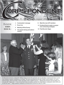 July-August 2008 Corps'pondent Cover