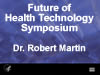 Presentation by Dr. Robert Martin, Director of National Center for Public Health Infomatics.