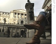 Bank of England seen in City of London, 08 Jan 2009<br /><br />