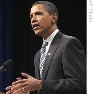 President-elect Barack Obama makes remarks on nation's economy at George Mason University in Fairfax, Virginia, 08 Jan 2009
