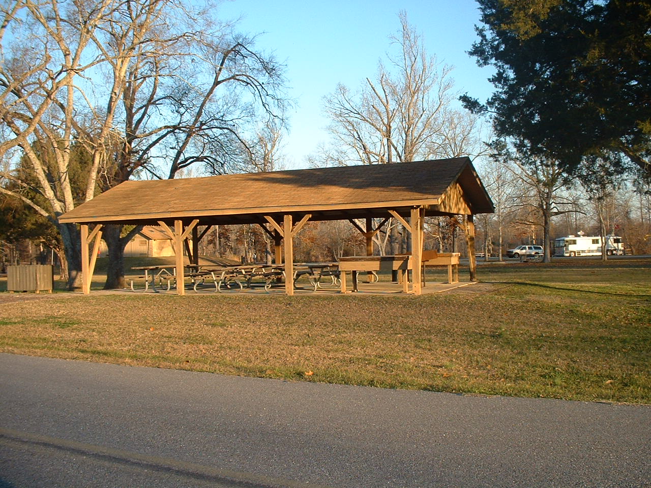 Foscue Creek Class A Campground Group Shelter