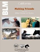 Making Friends with your Wild Horse or Burro - front cover of publication