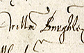Lord Burghley Signature