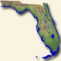 State of Florida map, linked to news release