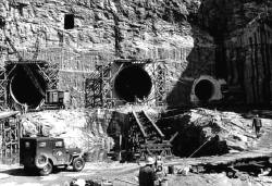 Construction of penstocks, 1953