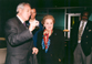 Madeleine Albright and Daniel Goldin Wait for STS-88 Launch