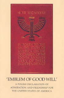 Cover of the Emblem of Good Will pamphlet, published in 1997