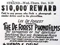 Phonofilm advertisement