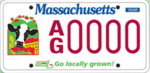 Ag tag license plate