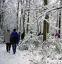 Community Leaders Round Table in the snow