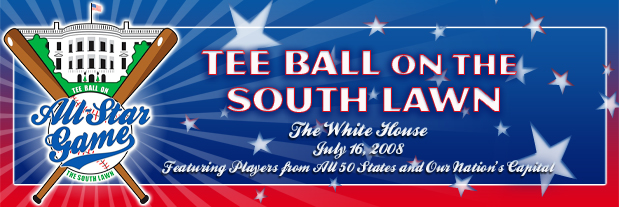 Link to White House Tee-Ball All-Star Game Page