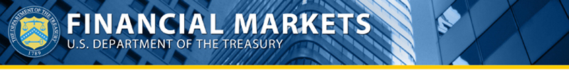 U.S. Department of Treasury Financial Markets Banner Image