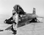 Pilot Neil Armstrong and X-15 #1 