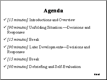Slide2: Agenda