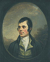 Portrait of  Robert Burns