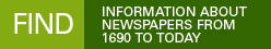Find information about newspaper from 1690 to today