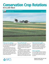 Conservation Crop Rotations: Iowa Job Sheet