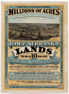 Millions of acres. Iowa and Nebraska