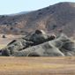 Painted Rock. Carrizo Plain National Monument.